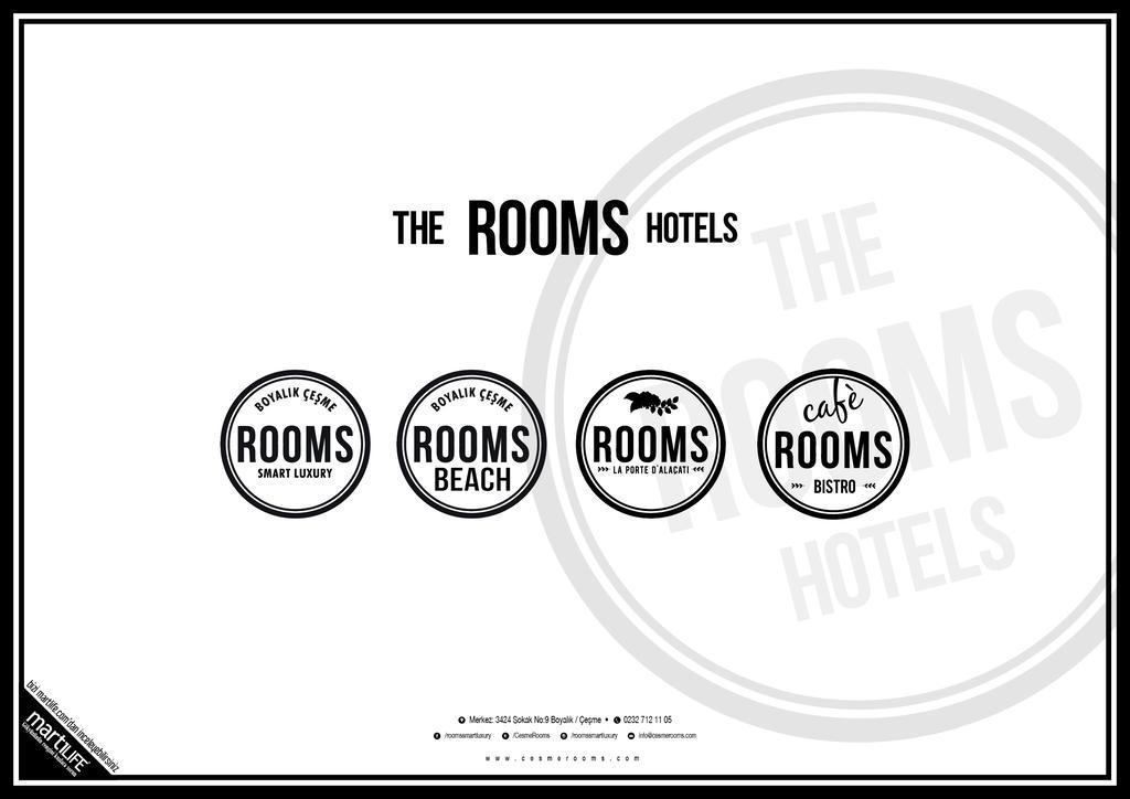 R+ Hotel By Rooms Çeşme Esterno foto